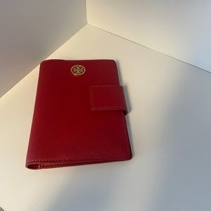 Red Tory Burch Passport Holder